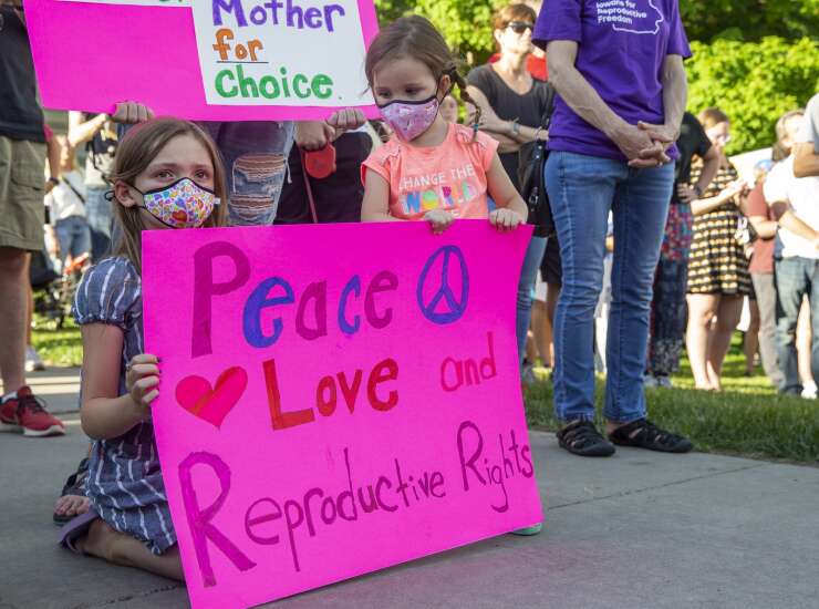 Photos: Protestors rally against Roe reversal in Iowa City