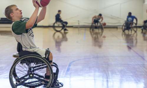 Iowa’s only varsity wheelchair basketball team heads to NWBA Nationals