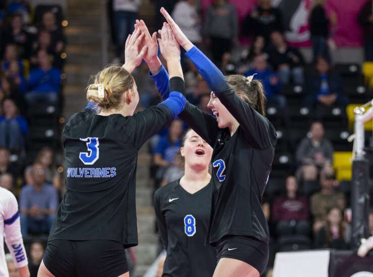 Another year, another DNH-Western 2A state-volleyball championship showdown