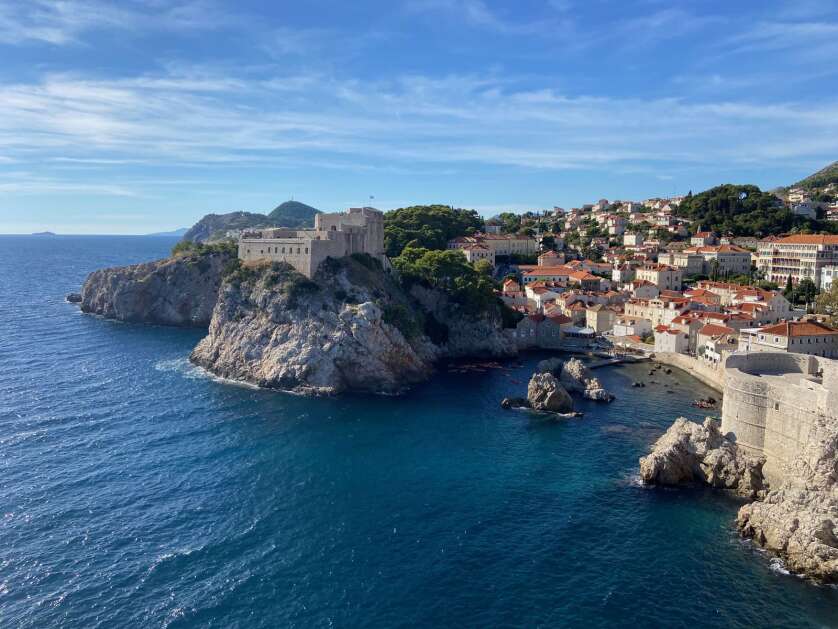 Bordered by the beautiful Adriatic Sea, Dubrovnik is a UNESCO World Heritage Site. (Bob Sessions)