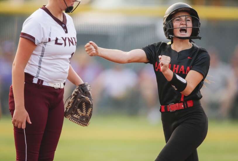 Photos: North Linn vs. Earlham, Class 2A Iowa high school state softball championship