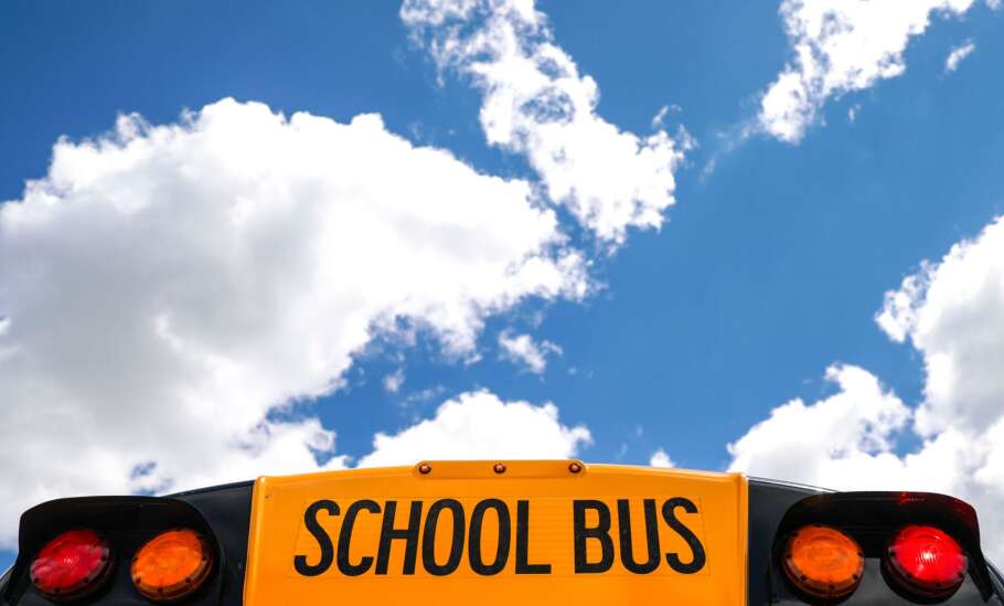 Three injured in Cedar County crash with Bennett School District bus on first day of school