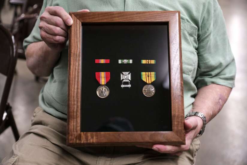 After five decades, Coggon veteran finally receives his military medals