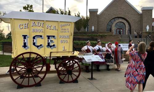 Chadima family’s ice wagon preserves Cedar Rapids’ frozen history