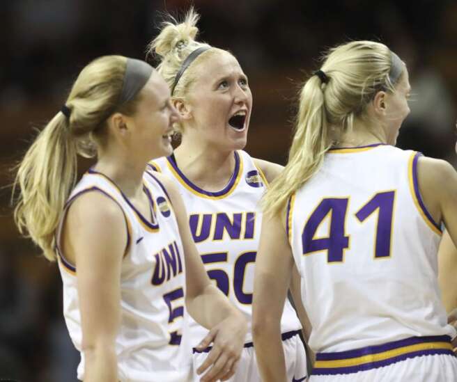 UNI women's basketball gets first win over Iowa since 2006, and it's a rout