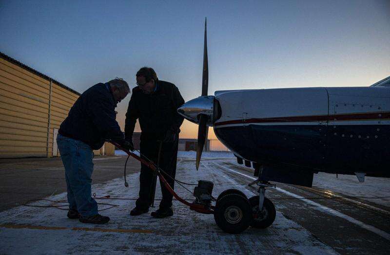 Two men, a single-engine plane and a 20,000-mile mission to fight polio