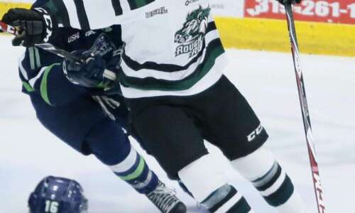 RoughRiders rally for OT win over Bloomington