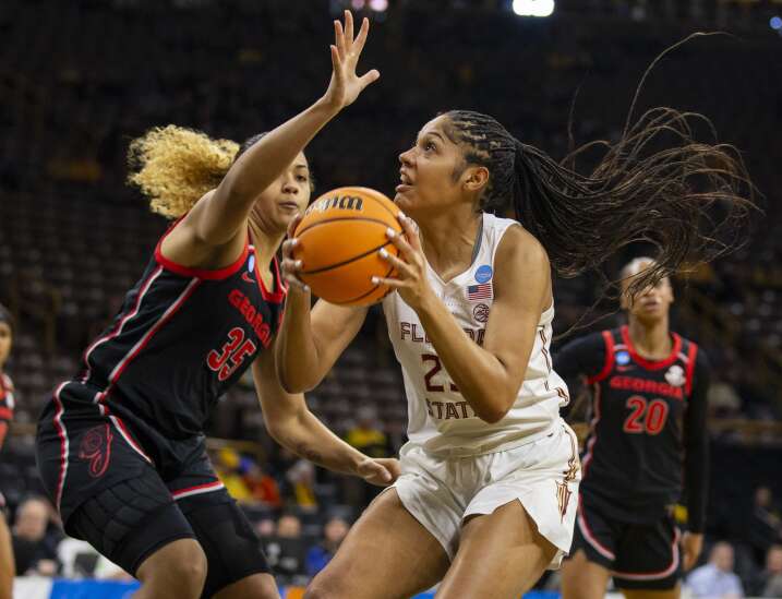 Photos: Georgia beats Florida State to advance to NCAA women’s basketball second round