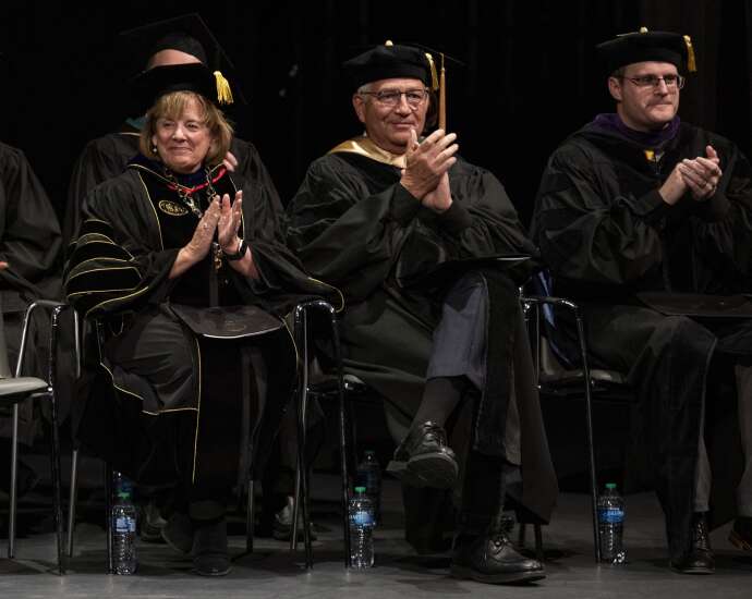 University of Iowa formally installs President Barbara Wilson