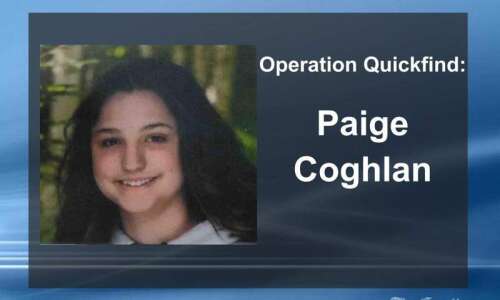 Operation Quickfind for Paige Coghlan of Marion (Canceled)