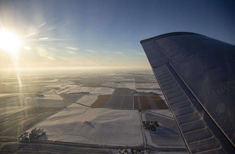 Photos: Cedar Rapids area pilots plan flight around the world