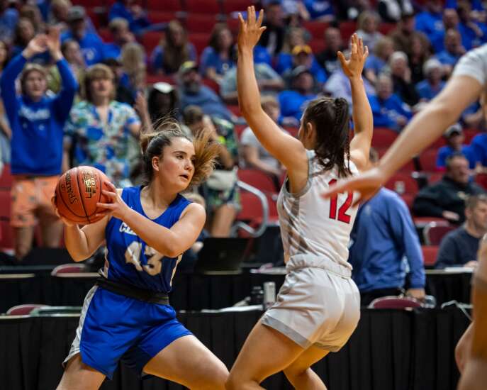 Photos: Clear Creek Amana vs. North Polk in 2023 Iowa Class 4A girls’ state basketball quarterfinals
