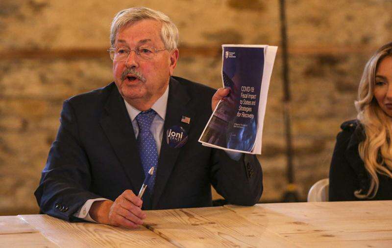 Terry Branstad back on campaign trail, but this time for others