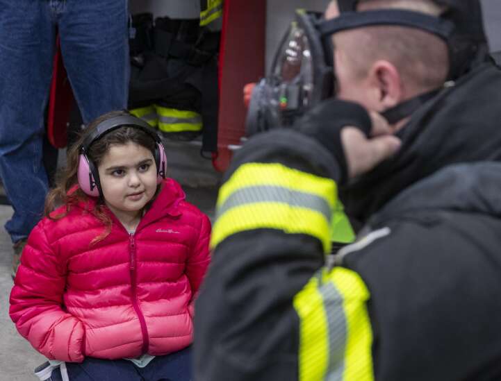 Photos: Story time at the station 