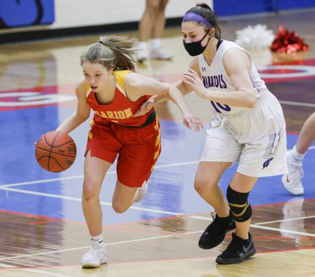 Girls’ basketball notes: Marion back in its familiar home, atop the Wamac East