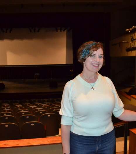 Lindsay Bauer brings theater skills to her role as arts center director