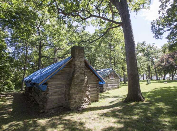 Work begins to restore Iowa City’s historic City Park cabins