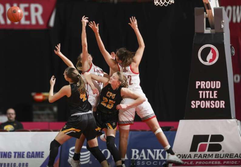 Photos: North Scott vs. Center Point-Urbana, Iowa Class 4A girls’ state basketball semifinals