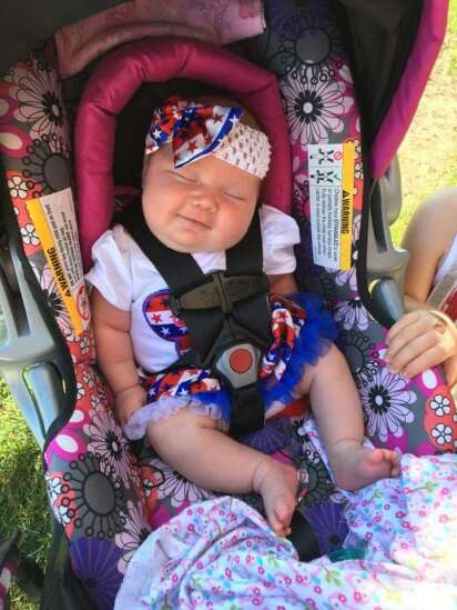 Mother, baby injured in Swisher fireworks incident