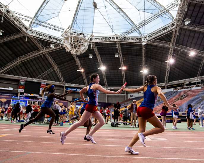 Photos: 2023 Mississippi Valley Conference girls' indoor track meet