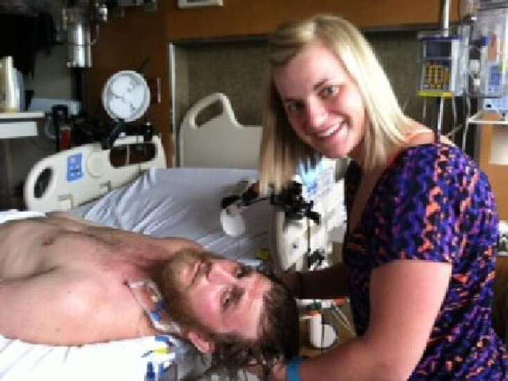 Cedar Falls sailor determined to recover after Afghan blast
