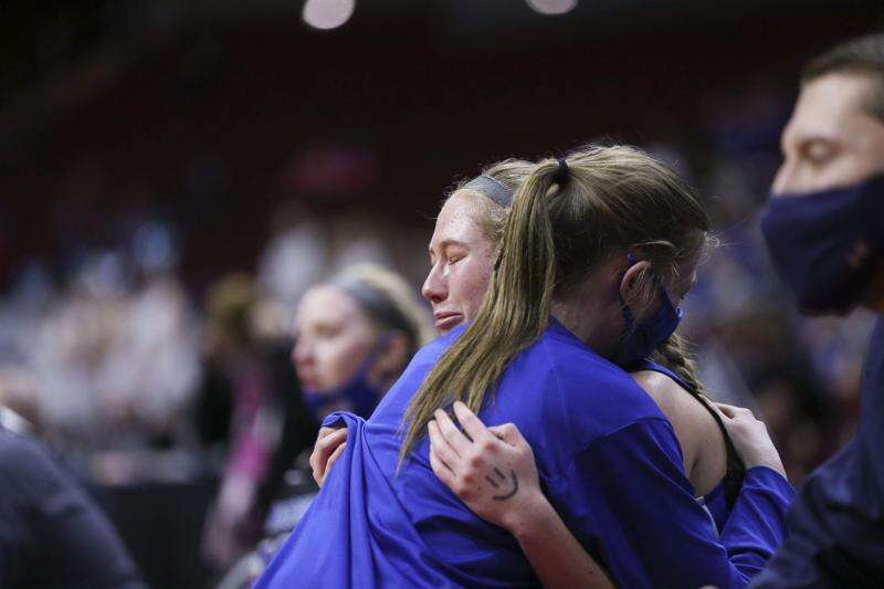 Photos: Montezuma vs. Newell-Fonda, Iowa Class 1A girls’ state basketball semifinals