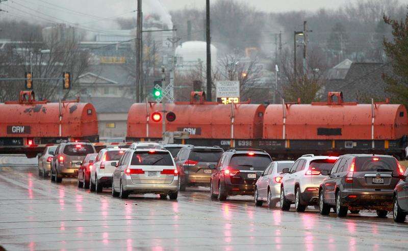 Increased train traffic causing disruptions for some