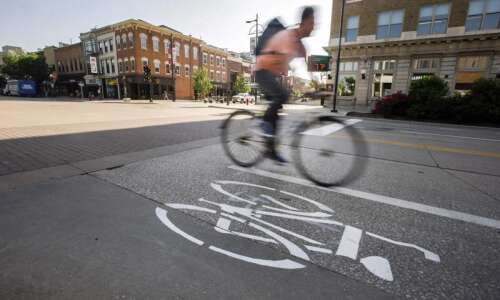 Bike lanes vs. parking spaces: Iowa City weighs options for…