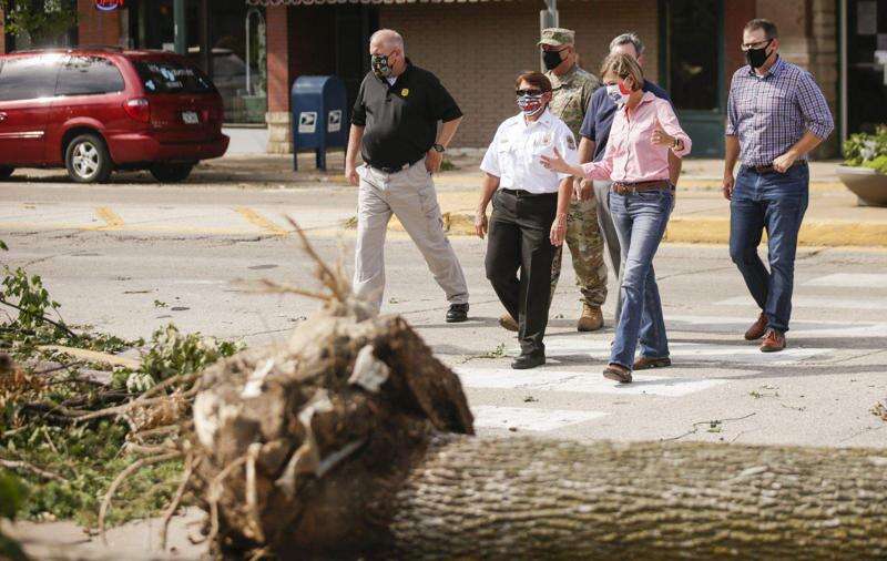 Gov. Reynolds declares disaster in 20 Iowa counties after derecho