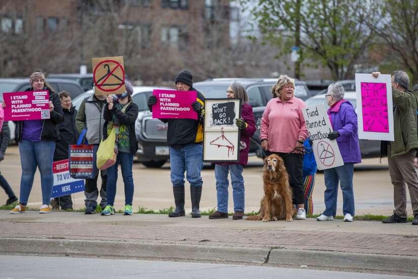 Photos: Cedar Rapids rally for abortion rights 