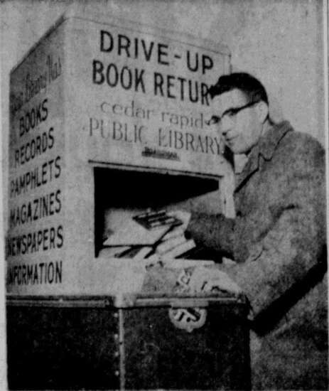 Time Machine: Cedar Rapids, Marion libraries get book drops 