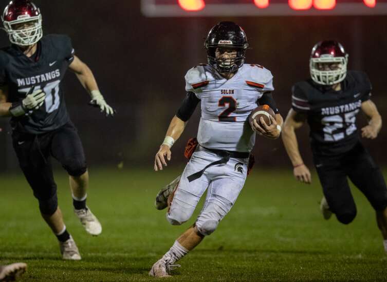 Blake Timmons has carved out a very nice career of his own as Solon quarterback