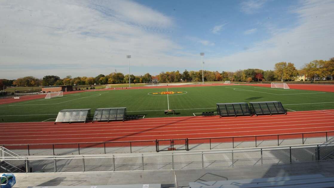 The Cyclone Sports Complex soccer field in Ames will host the IGHSAU girls’ state soccer championships in 2025, 2026 and 2027. (Photo from Iowa State Athletics)