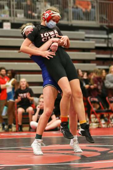 Photos: Iowa City High School girls wrestling tournament