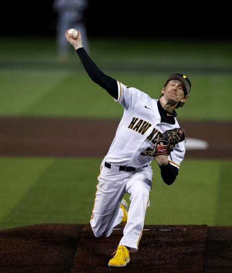 A transfer to Iowa turns Adam Mazur into a major pitching force
