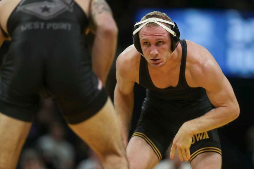 Photos: Iowa Hawkeyes Wrestling vs. Army