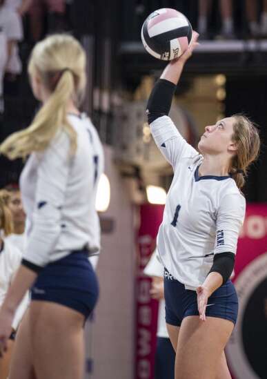 State volleyball photos: Pleasant Valley vs. Waukee Northwest in Class 5A quarterfinals