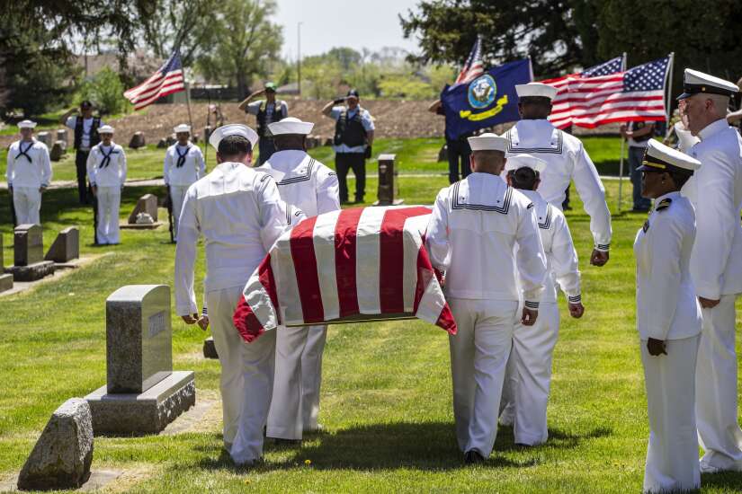 Navy seaman killed in Pearl Harbor buried more than 80 years later in hometown of Independence 