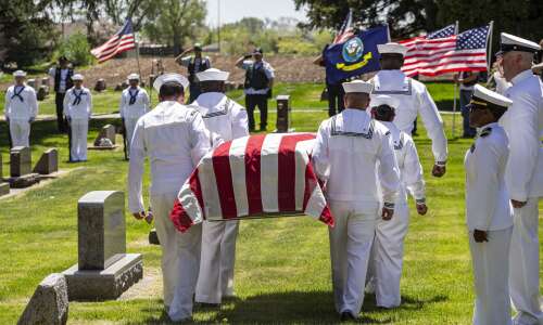 Navy seaman killed in Pearl Harbor buried in Independence