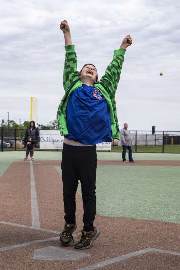 Marion’s Miracle League plays baseball at Prospect Meadows for the fun of it