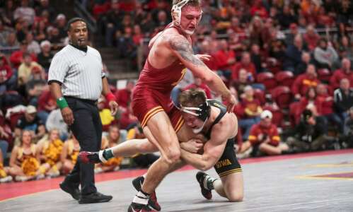 Photos: Iowa vs. Iowa State Cy-Hawk wrestling dual