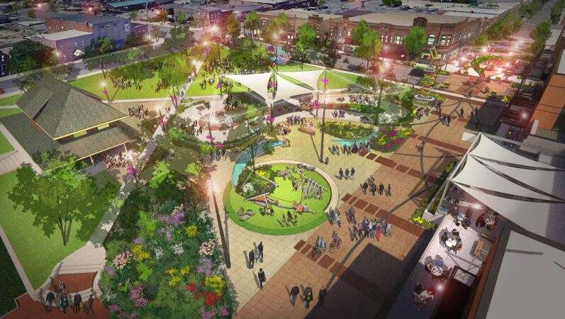 Marion receives $3M in state-allocated federal funds for Central Plaza 
