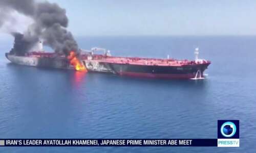 U.S. blames Iran for tanker attacks in Gulf of Oman,…