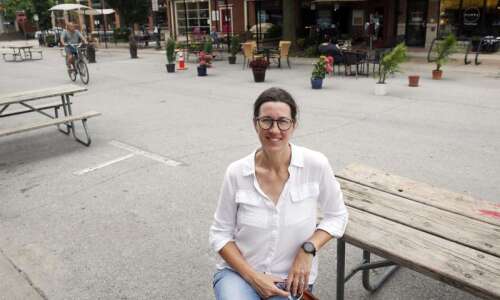 More outdoor seating options, fewer events as downtown Iowa City…