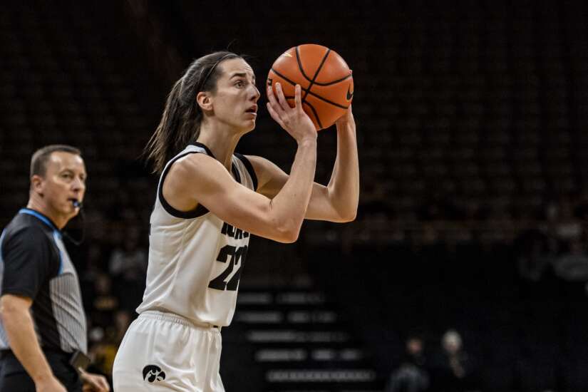 Caitlin Clark matches NCAA record in Iowa’s rout of Dartmouth