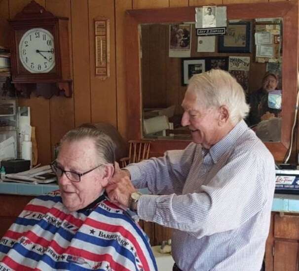 Barber and pastor reunite after 50 years