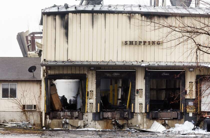 Iowa sues Marengo company to force cleanup of explosion site 