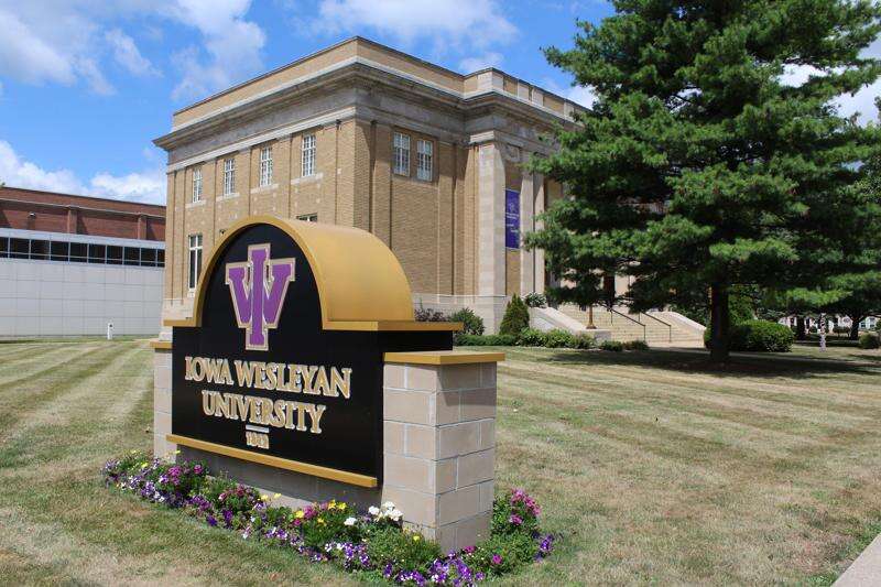 Union file photo Iowa Wesleyan University, in Mt. Pleasant, maintenance for the campus is currently in the air as ownership transfers due to the closure. 