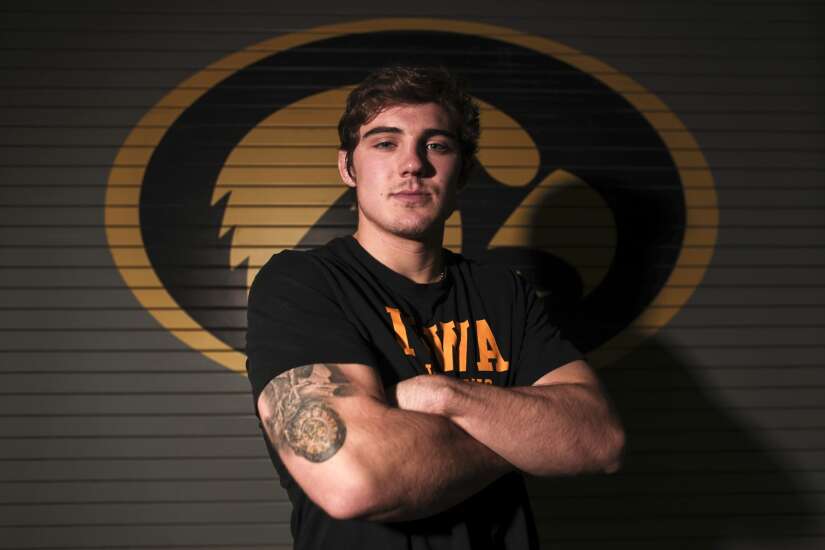 Iowa’s Abe Assad ready to step back into top-ranked dual lineup