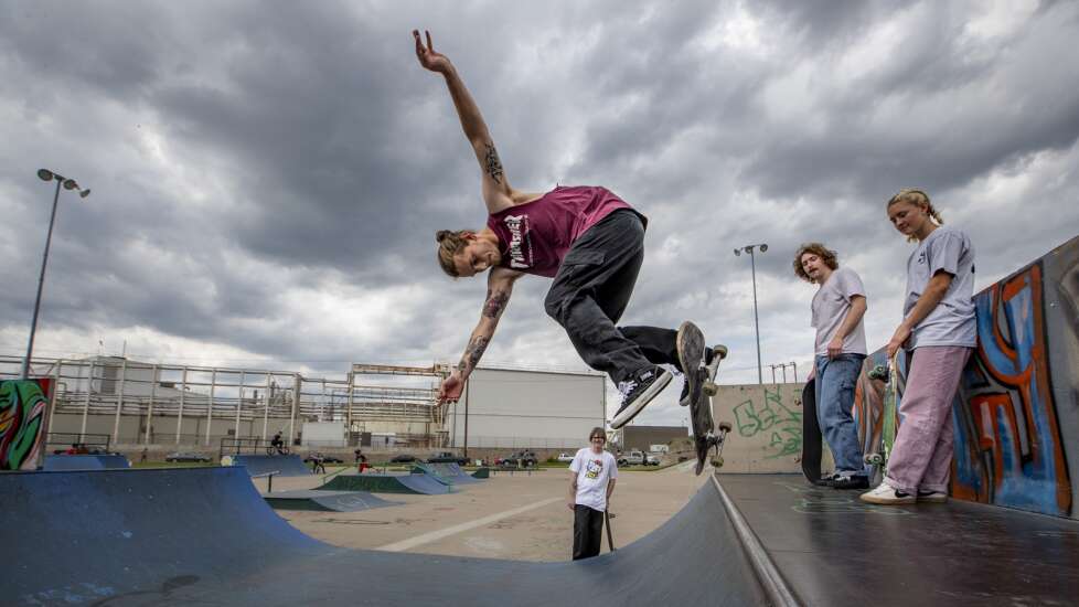 As city relocates Riverside Park for flood control, Cedar Rapids skate community sees opportunity for larger investment